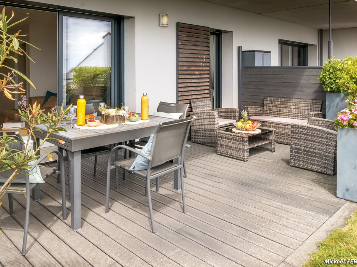 T2 Port-Louis vue mer, terrasse et parking privé - Photo 6