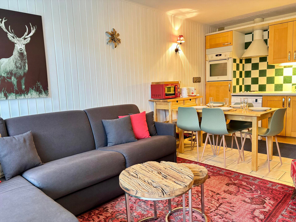 Appartement 30m² avec jardin aux Gets, 100m des pistes - Photo 1