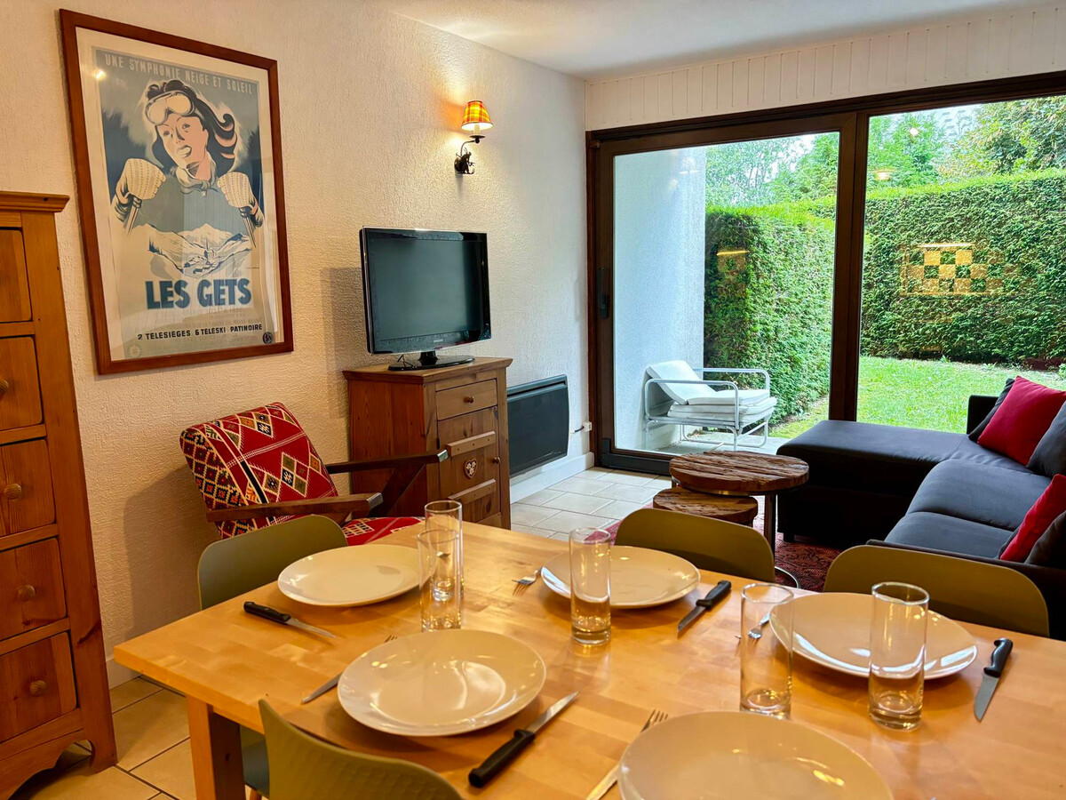 Appartement 30m² avec jardin aux Gets, 100m des pistes - Photo 6