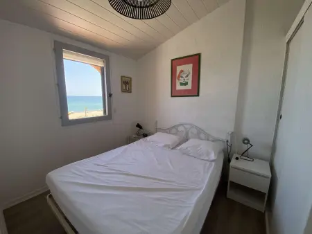T2 mezzanine vue mer, parking privé, Port Barcarès : photo 4