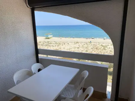 T2 mezzanine vue mer, parking privé, Port Barcarès : photo 10