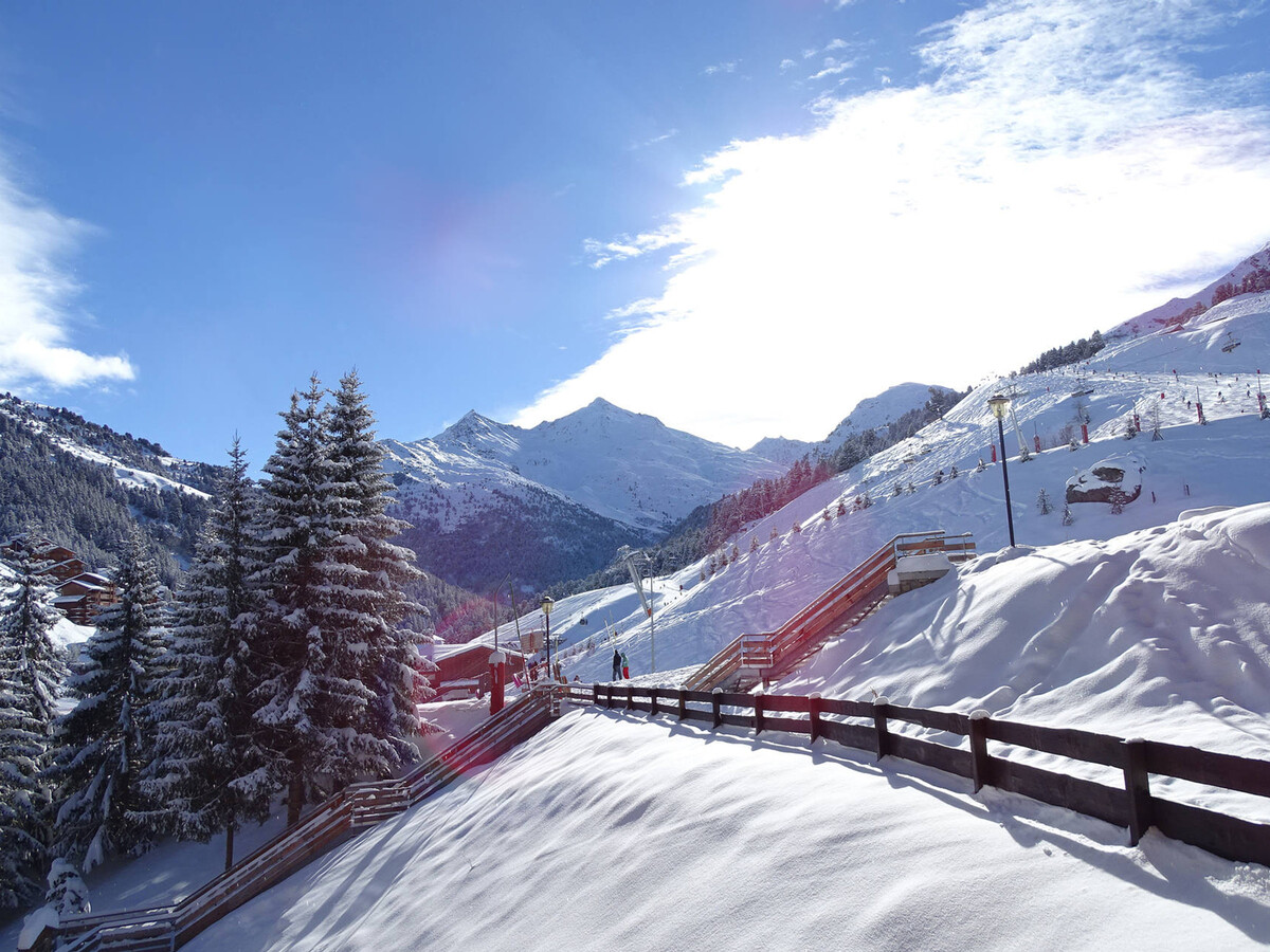 Studio 4 pers avec balcon sud à Méribel, skis aux pieds - Photo 10