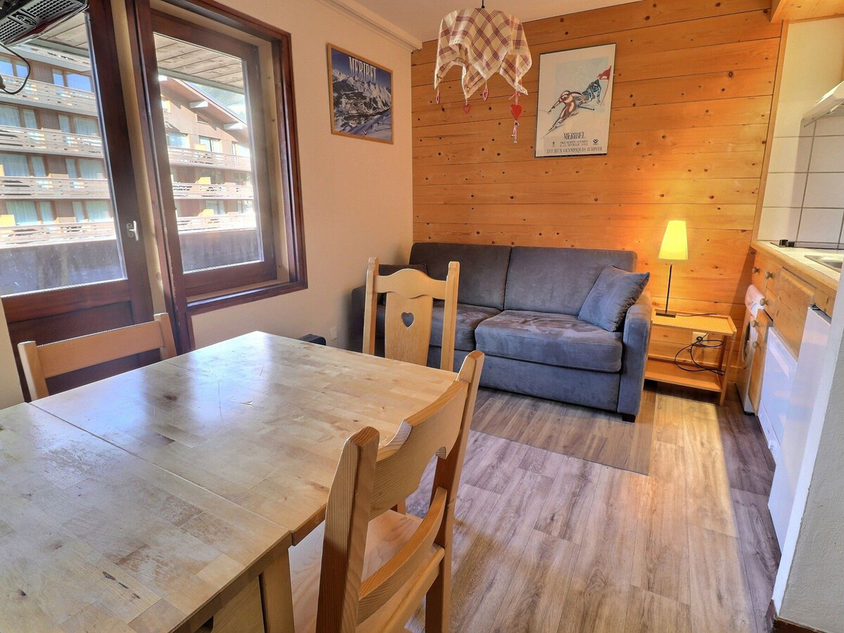 Studio 1* Méribel - Skis aux pieds, balcon - Photo 6