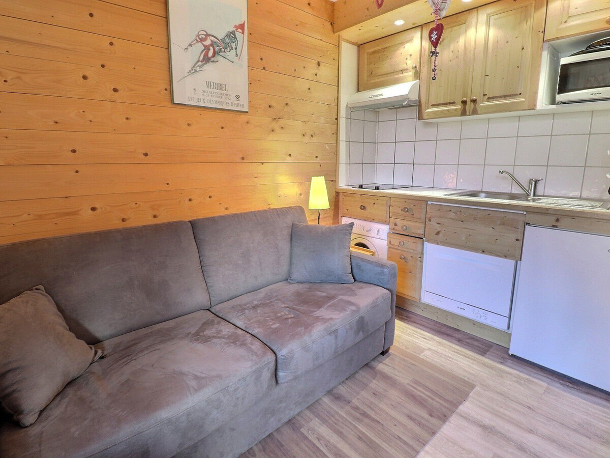 Studio 1* Méribel - Skis aux pieds, balcon - Photo 8