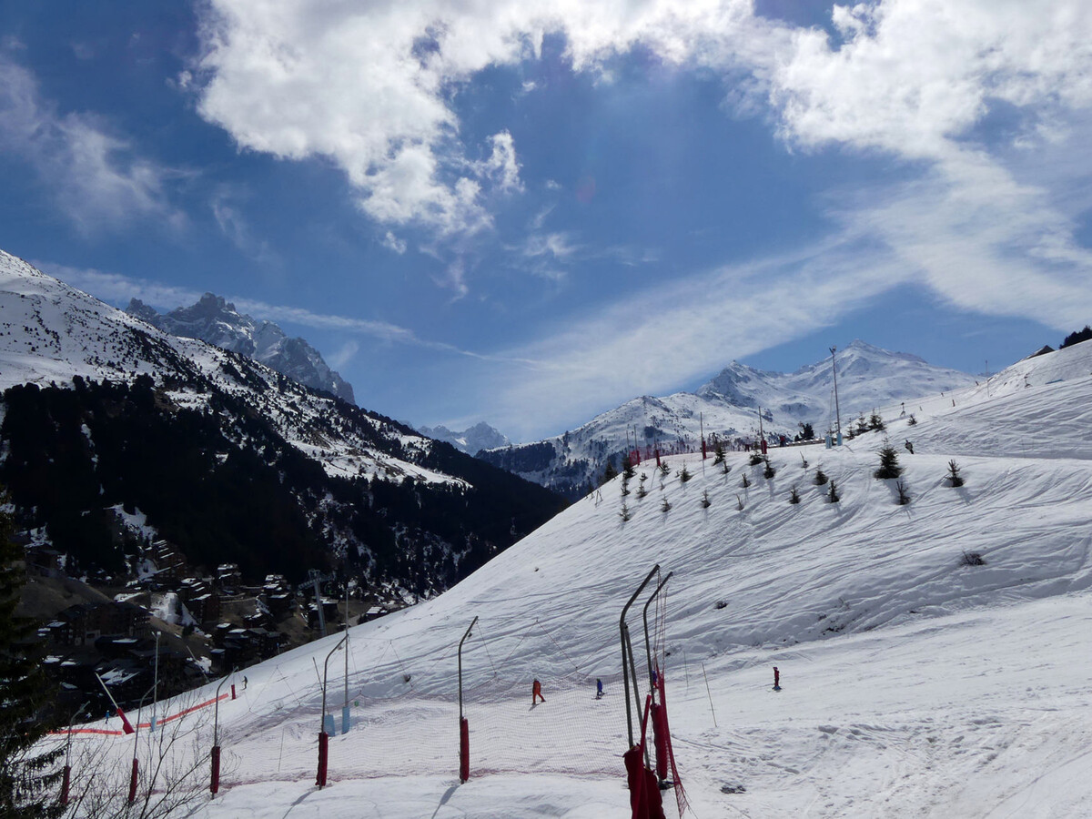 Appart 2P skis aux pieds, vue Mont Vallon - Méribel - Photo 9