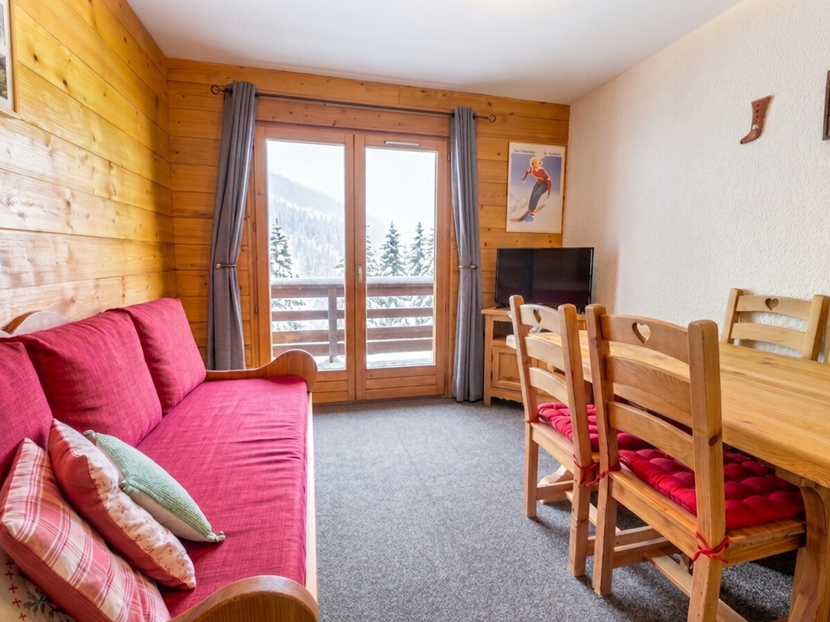 Appart 2P 4 pers. sur les pistes à Méribel, balcon - Photo 1