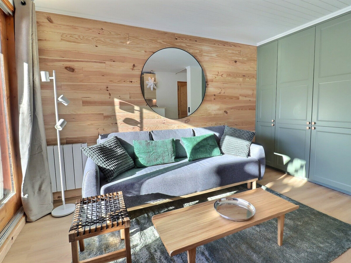 Appartement 2 pièces cabine Méribel, balcon vue Mont Vallon - Photo 2