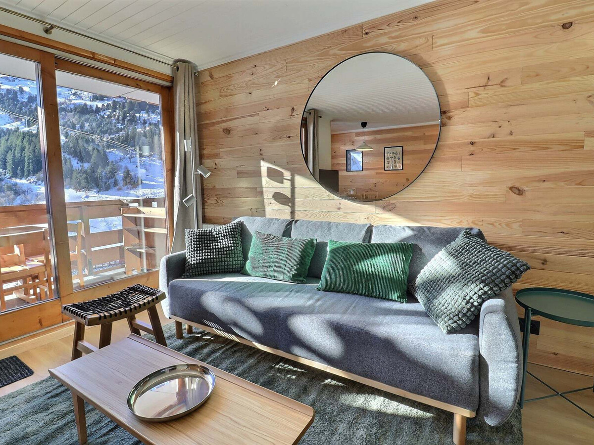 Appartement 2 pièces cabine Méribel, balcon vue Mont Vallon - Photo 8