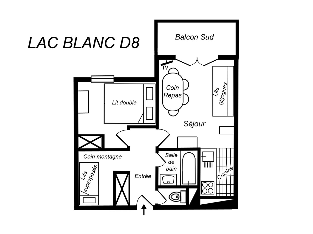 Appartement 2 pièces aux pieds des pistes à Méribel - Photo 9