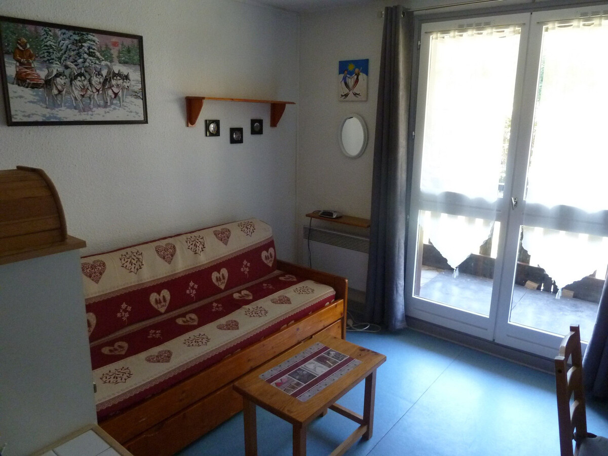 Studio 4 pers. balcon sud, parking privé, centre Valloire - Photo 1