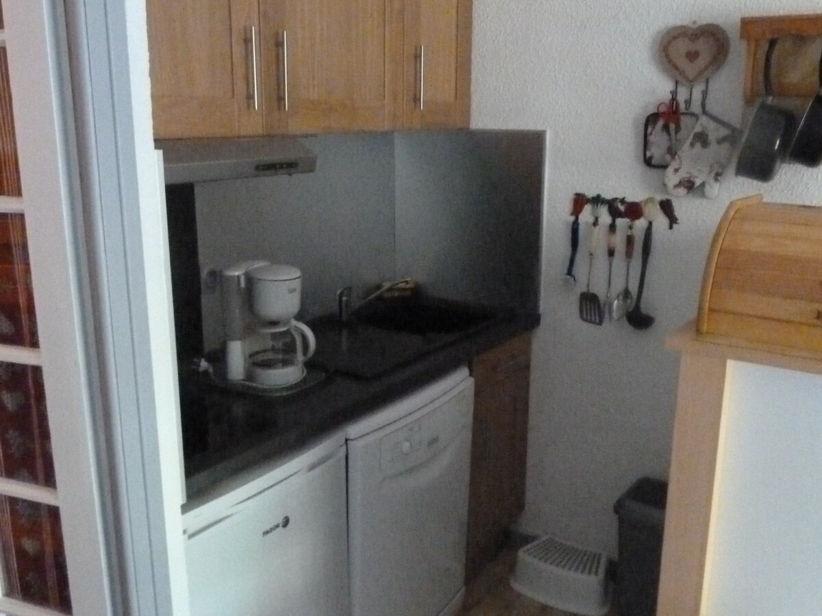 Studio 4 pers. balcon sud, parking privé, centre Valloire - Photo 5