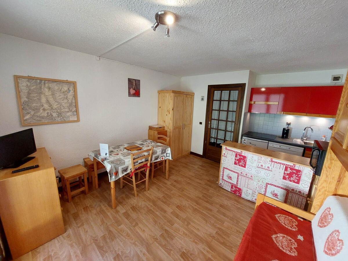 Studio cabine 4 pers à Valloire - Wifi, animaux acceptés - Photo 2
