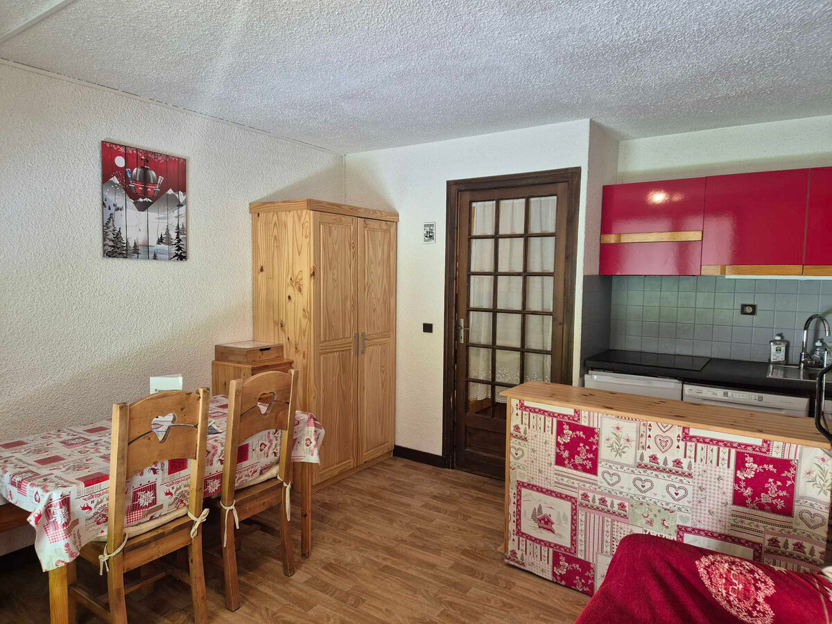Studio cabine 4 pers à Valloire - Wifi, animaux acceptés - Photo 4