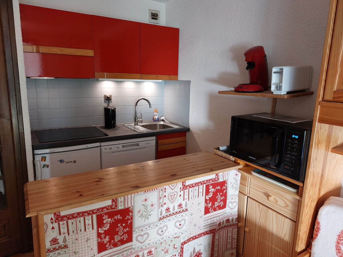 Studio cabine 4 pers à Valloire - Wifi, animaux acceptés - Photo 6