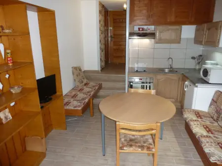 Studio 2 pers avec balcon sud à Valloire