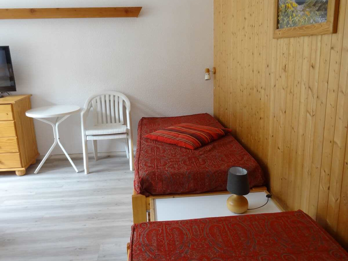 Studio cabine 4 pers avec balcon, centre Valloire - Photo 3