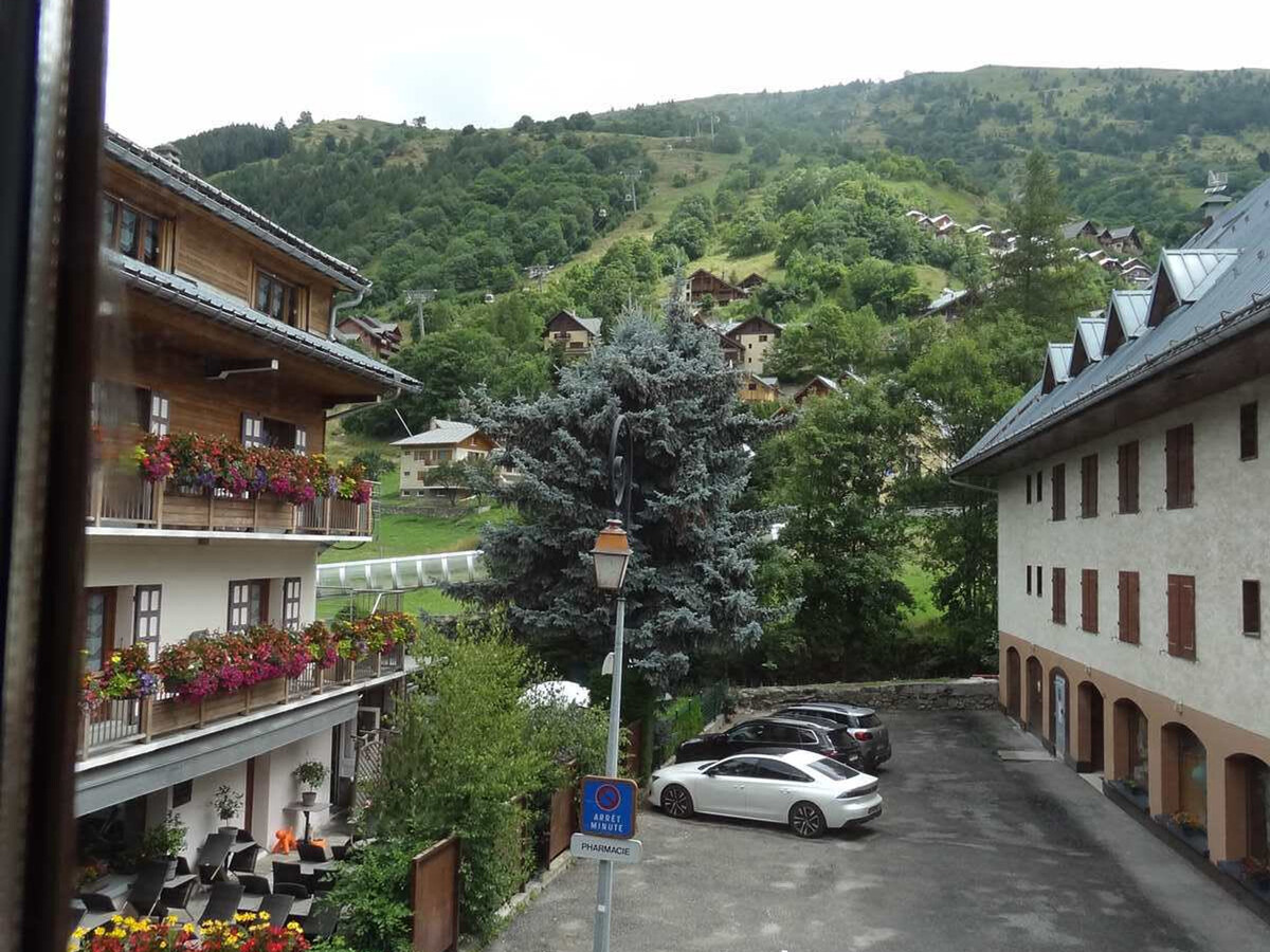 Studio cabine 4 pers avec balcon, centre Valloire - Photo 8