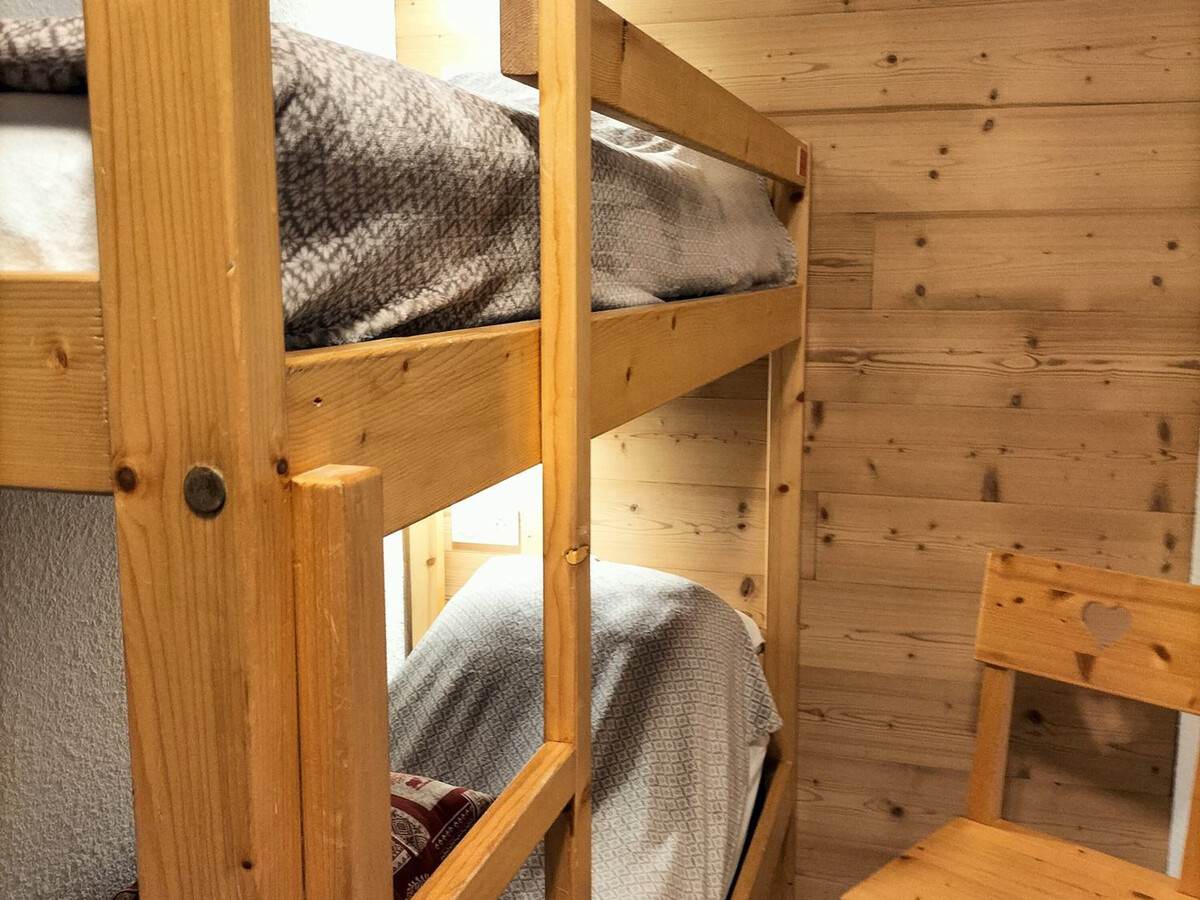 Studio cabine 4 pers à Valloire, balcon Sud-Est - Photo 3
