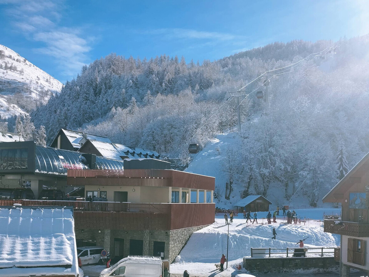 Studio cabine 4 pers à Valloire, balcon Sud-Est - Photo 7