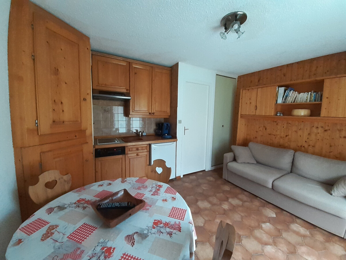 Studio cabine 4 pers. Valloire, animaux acceptés - Photo 2