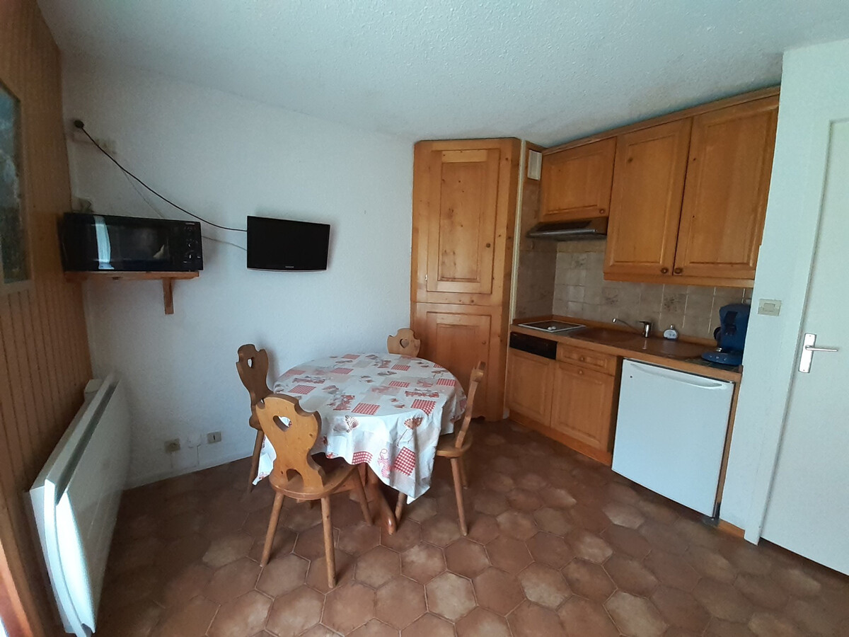 Studio cabine 4 pers. Valloire, animaux acceptés - Photo 3