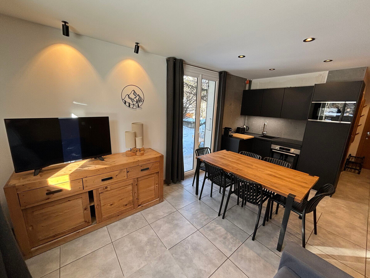 Appart 3 pièces 6 pers à Valloire, terrasse & parking - Photo 2