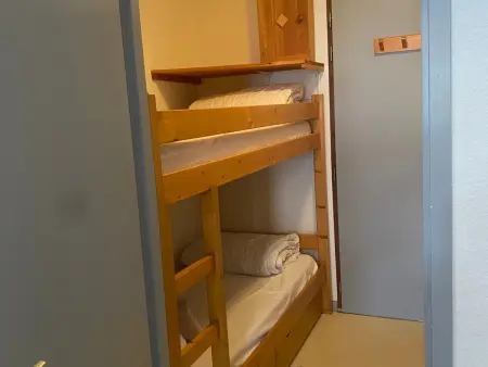 Studio cabine 3 personnes avec balcon à Valloire : photo 8