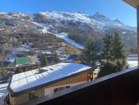 Studio cabine 3 personnes avec balcon à Valloire : photo 12