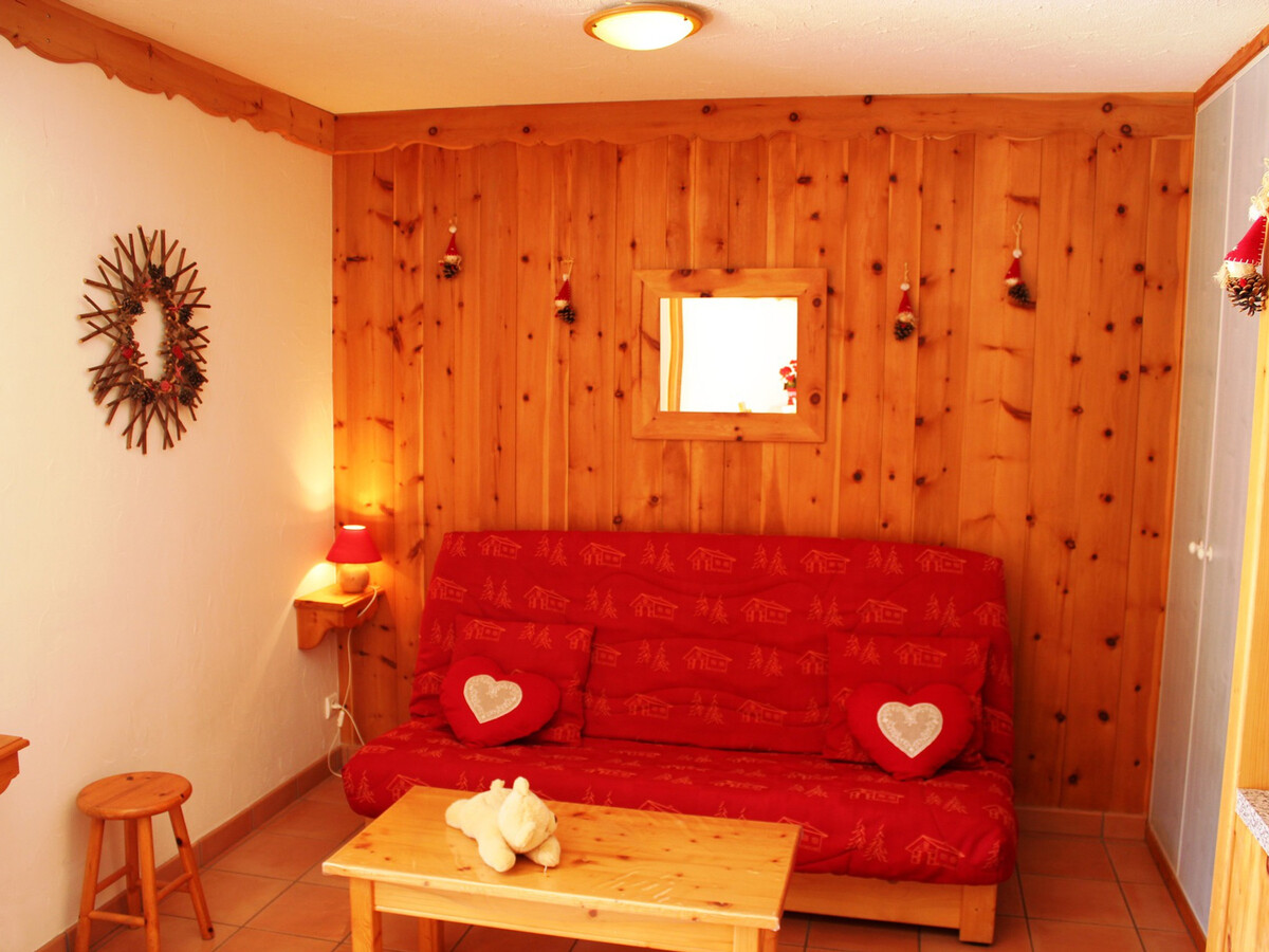 Studio cabine 4 pers Valloire, terrasse Sud, animaux OK - Photo 1