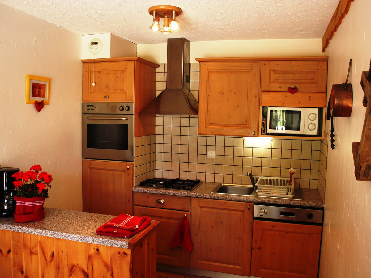 Studio cabine 4 pers Valloire, terrasse Sud, animaux OK - Photo 3