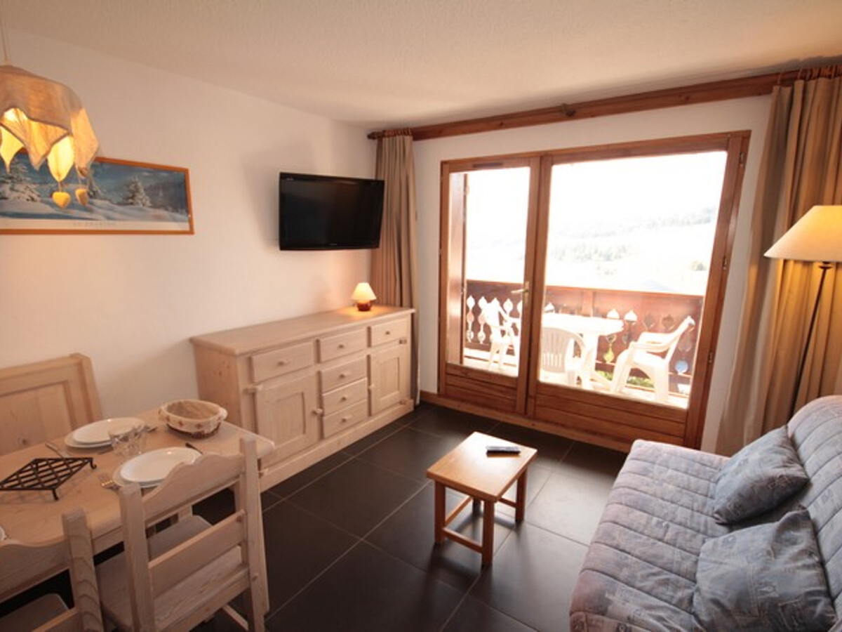 Studio cabine rénové 4 pers aux Saisies, vue montagne - Photo 3