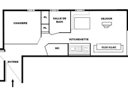 Appartement 6 pers. Hauteluce - Balcon plein sud : photo 4