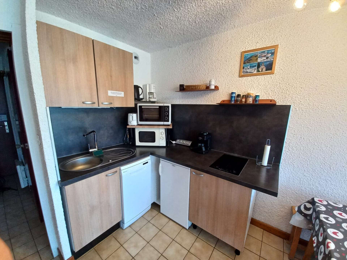 Studio cabine 4 pers, 150m des pistes - Auris en Oisans - Photo 6