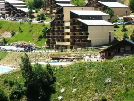 Studio rénové 150m des pistes, vue Écrins - Auris : photo 13