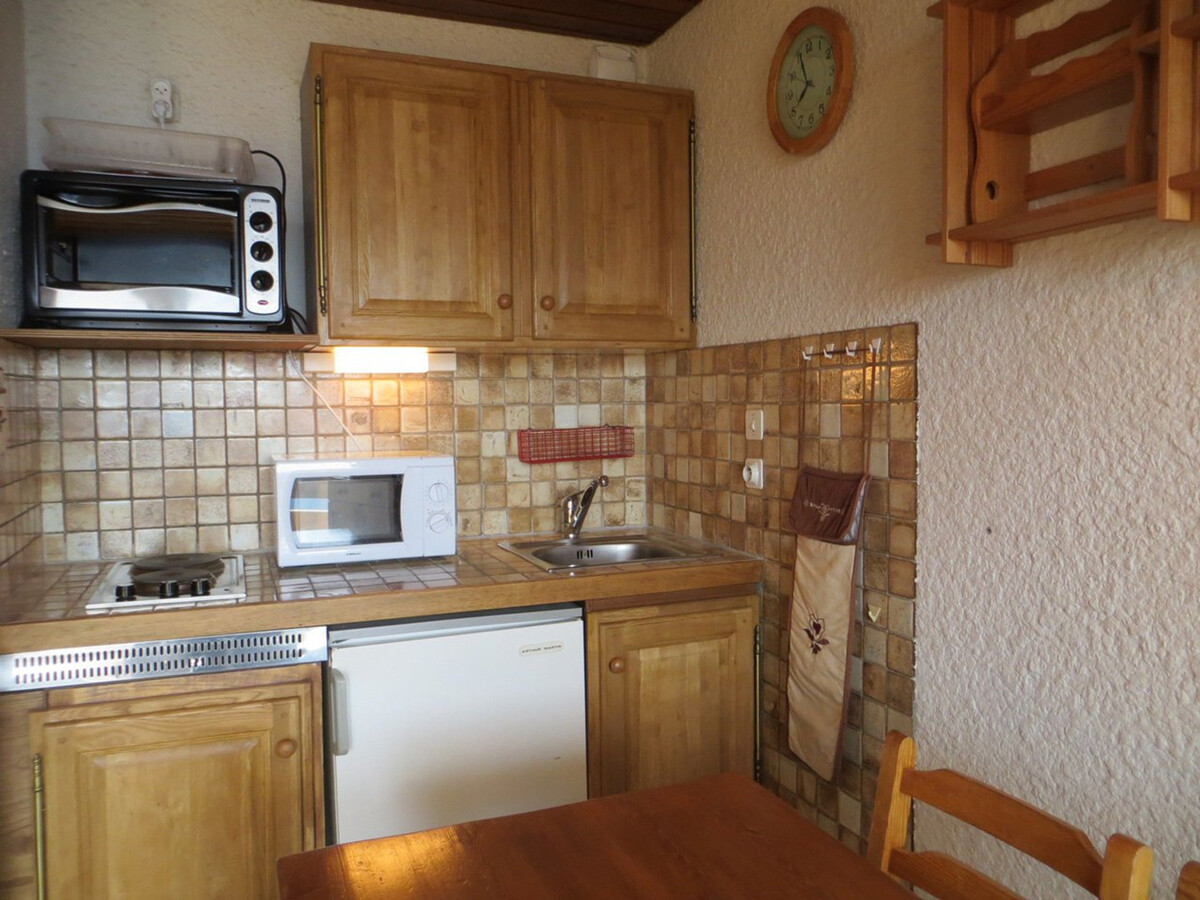 Studio cabine 4 pers. pied des pistes, balcon sud-est - Photo 4