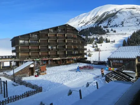 Studio cabine 4 couchages, balcon vue pistes à Auris : photo 11