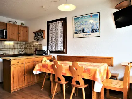 Appartement ski au pied Auris, balcon vue Oisans : photo 5