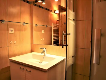 Appartement ski au pied Auris, balcon vue Oisans : photo 9