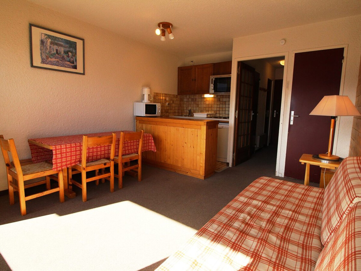 Studio cabine 4 pers à Auris, vue Écrins et pistes - Photo 3