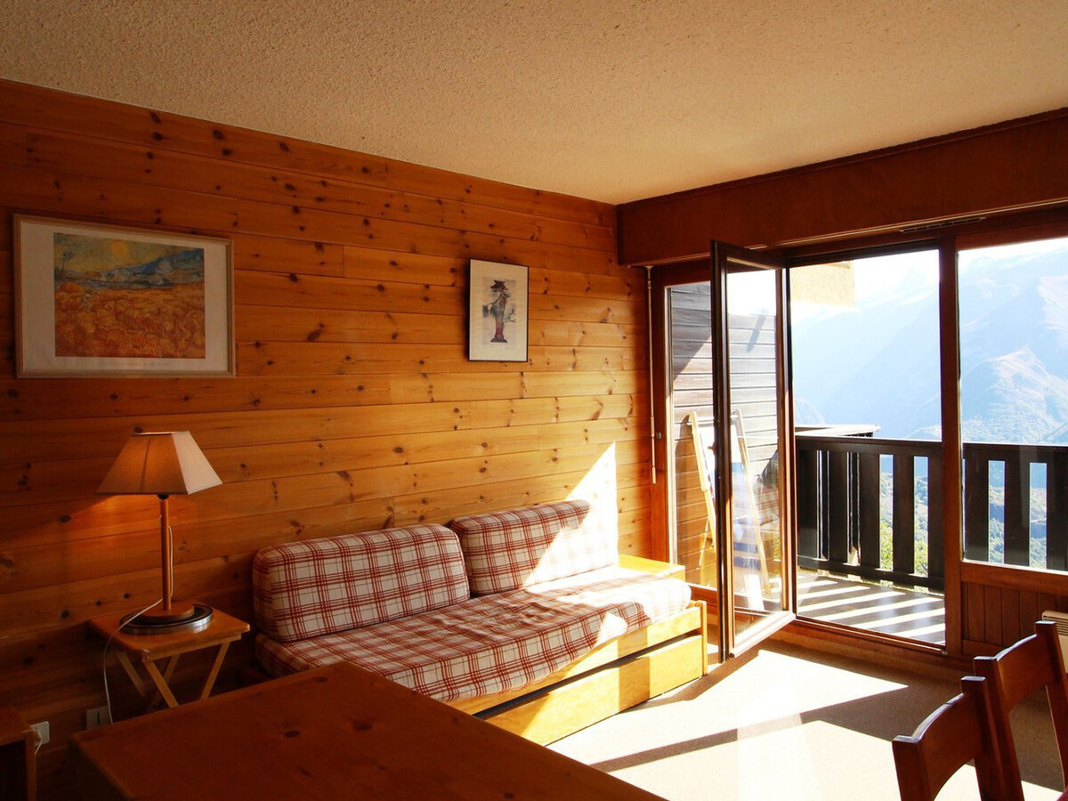 Studio cabine 4 pers à Auris, vue Écrins et pistes - Photo 7