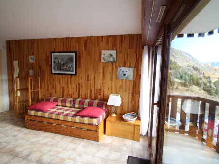 Studio cabine 4 pers., pied des pistes, Auris : photo 4