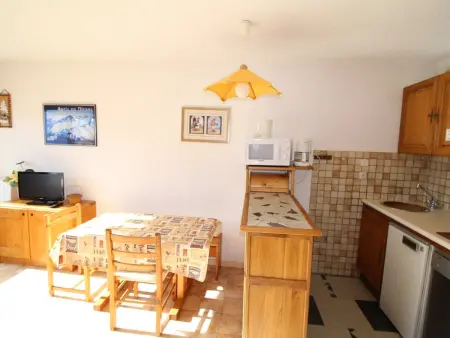 Studio cabine 4 pers., pied des pistes, Auris : photo 6