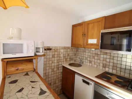 Studio cabine 4 pers., pied des pistes, Auris : photo 7
