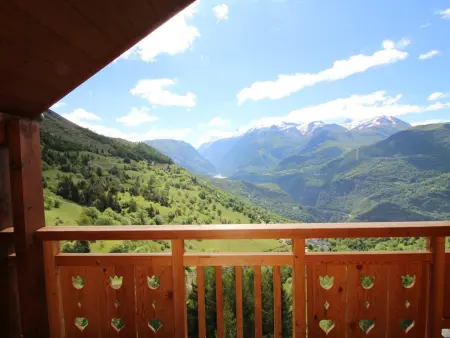 Studio mezzanine vue Écrins à Auris, 400m pistes : photo 2