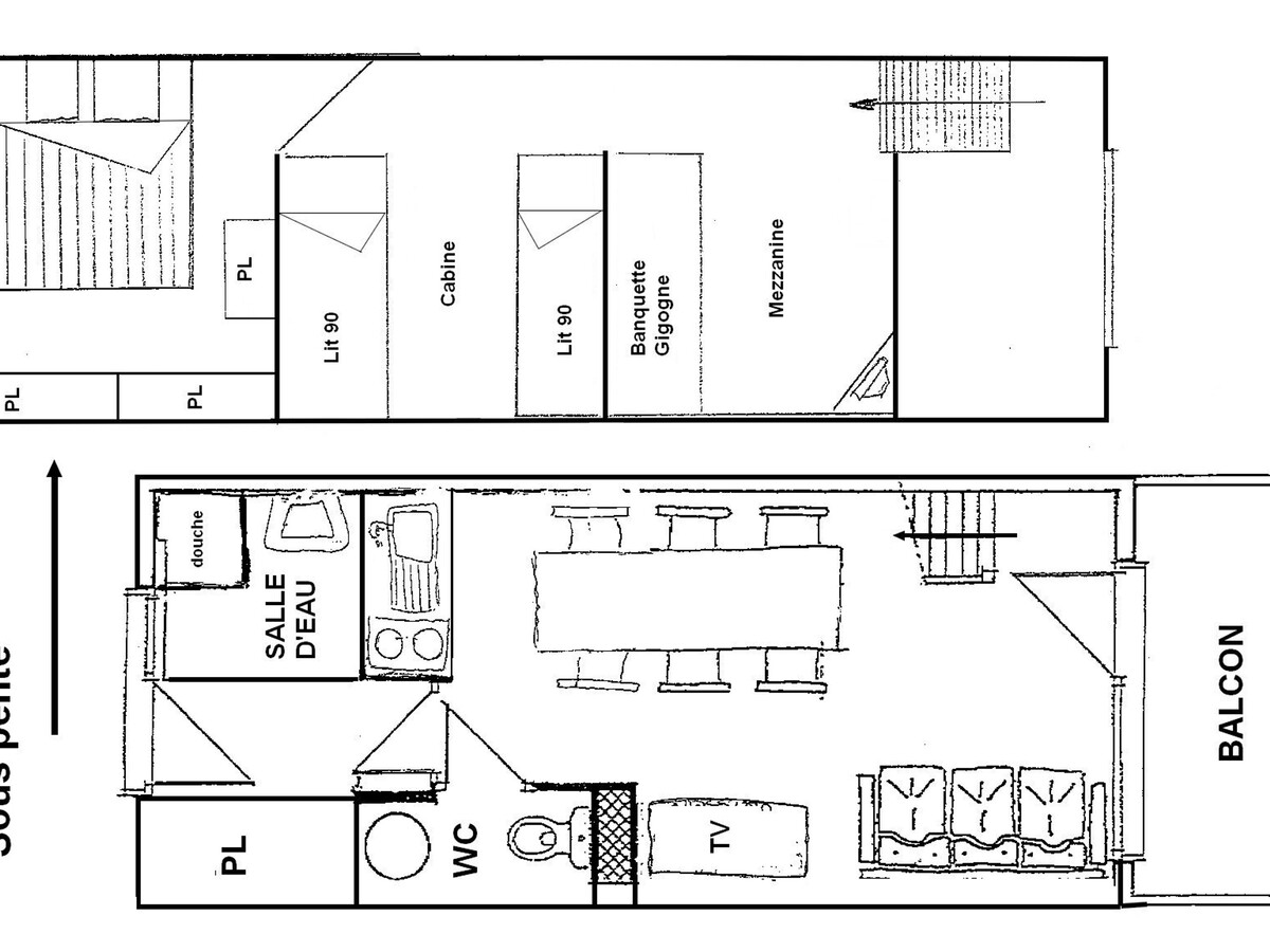 Appartement 3 pièces mezzanine plein sud aux Saisies - Photo 4