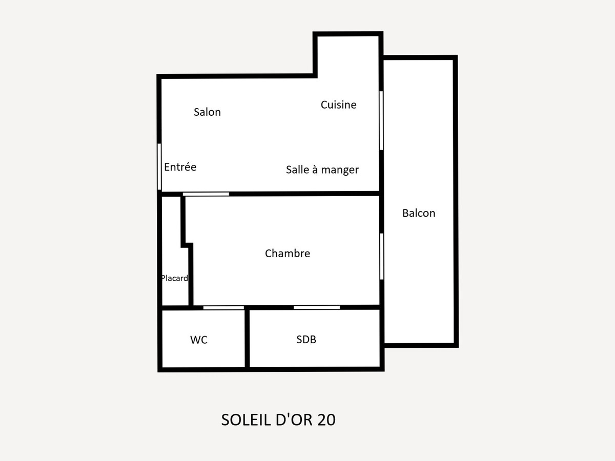 Soleil d'Or 20 – Appartement 4 pers. à La Clusaz - Photo 9