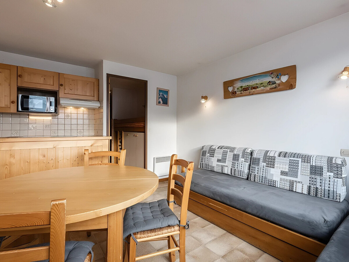 Studio 5 pers. La Clusaz, garage, balcon montagne - Photo 2