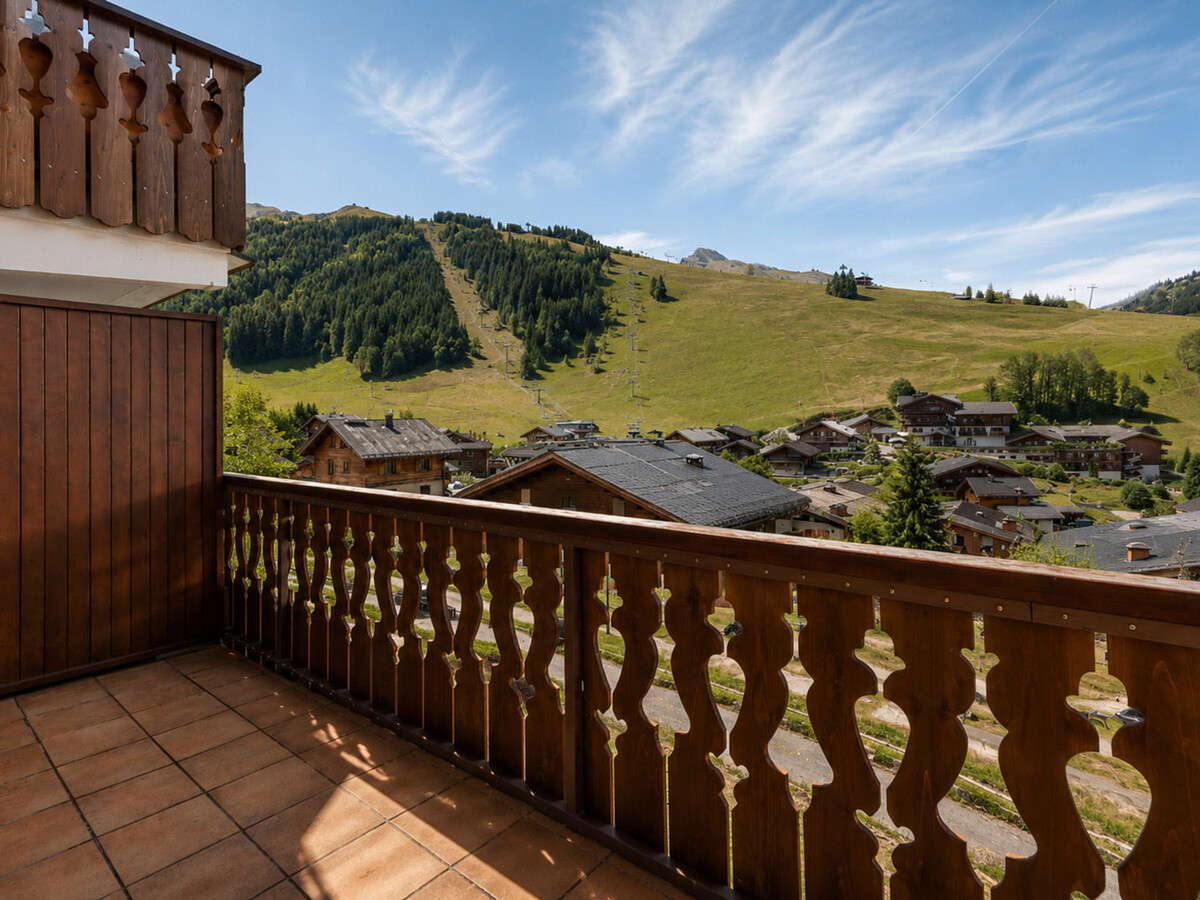 Studio 5 pers. La Clusaz, garage, balcon montagne - Photo 3