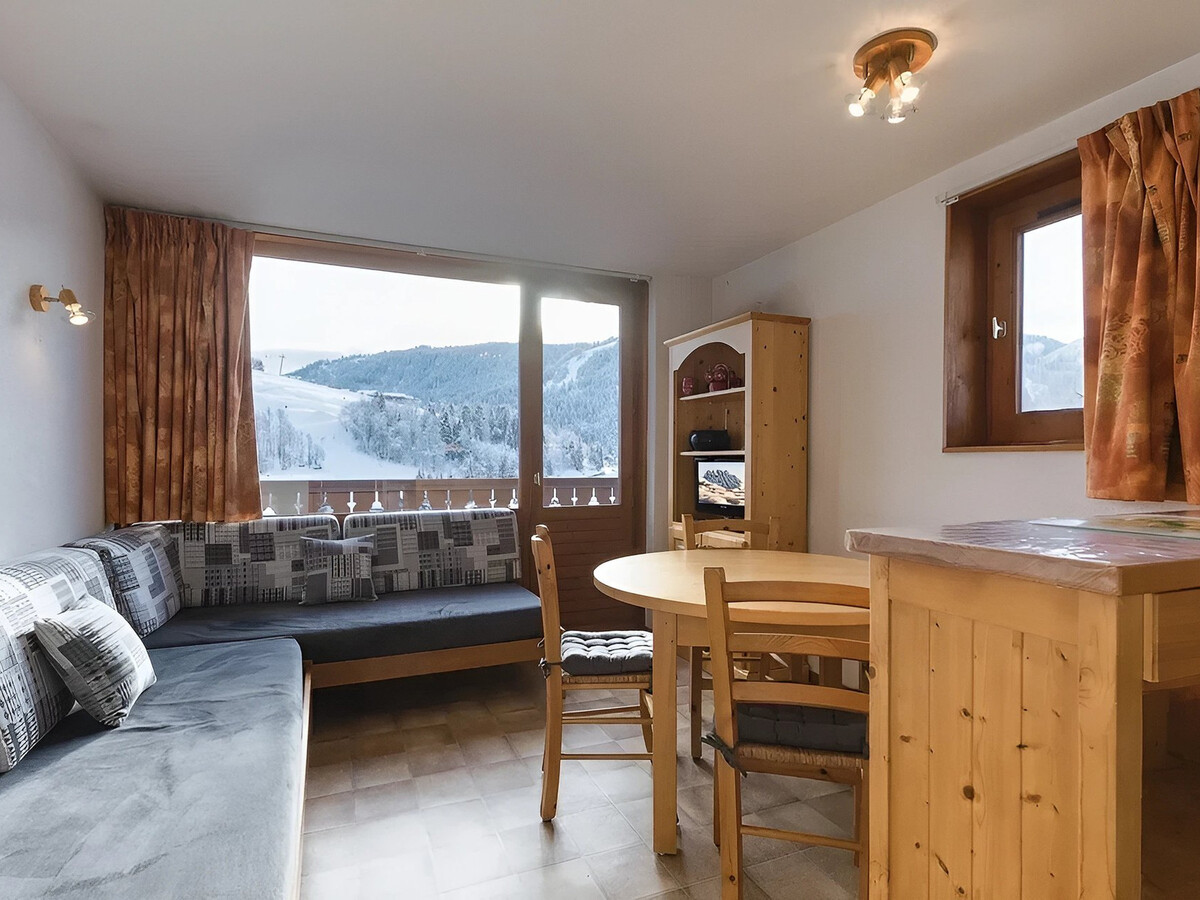 Studio 5 pers. La Clusaz, garage, balcon montagne - Photo 4