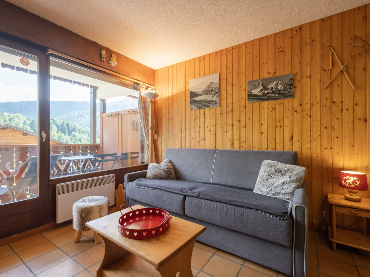 Studio 3* montagne, balcon sud, garage, pistes à 250 m - Photo 1